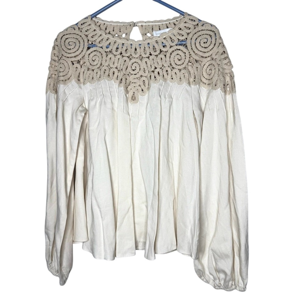 Jonathan Simkhai Women The Maribel Top S Embroider Quiet Luxury Capsule Coastal